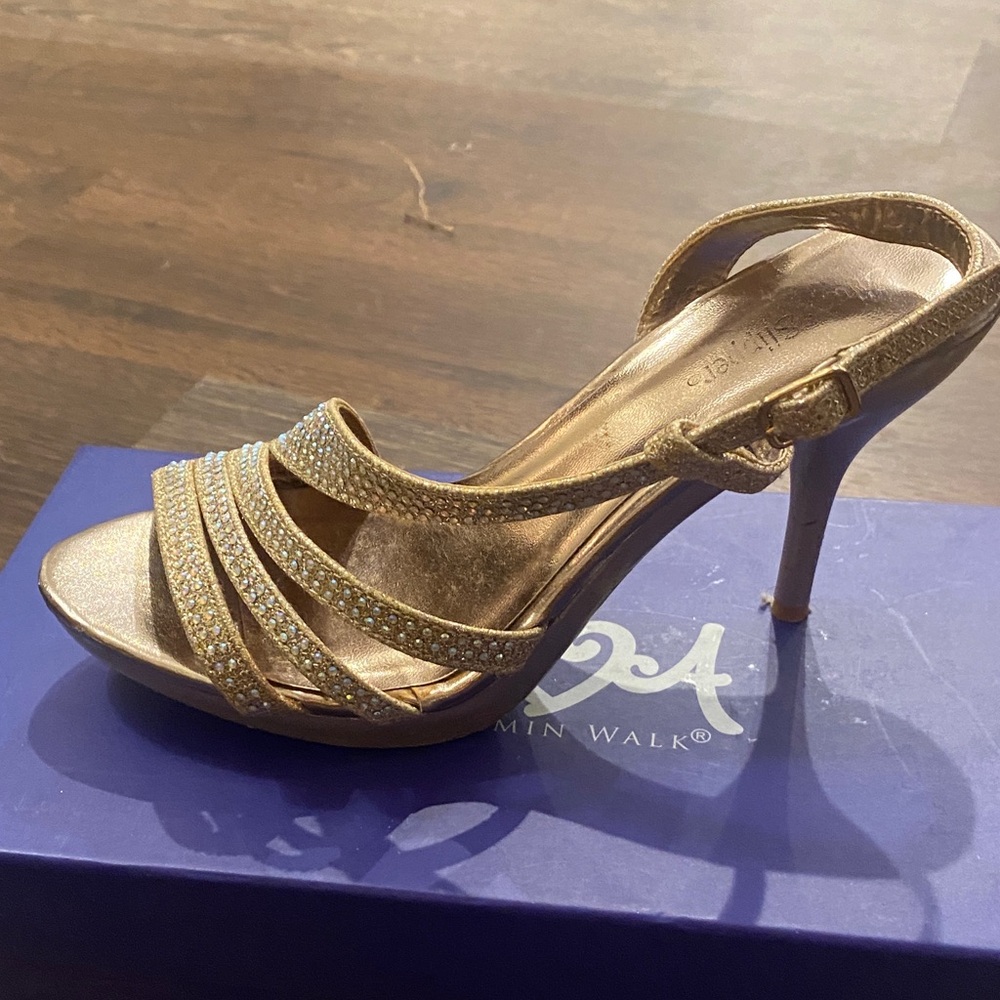 Women's Sparkling Champagne Heels